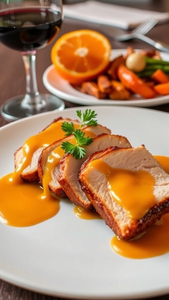 Crispy duck à l